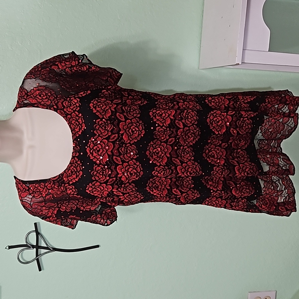 BRITTANY BLACK sequins blouse